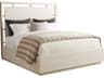 Barclay Butera Carmel Post Ranch White Wood King Panel Bed