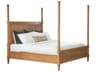 Barclay Butera Laguna Strand Brown Wood King Four Poster Bed
