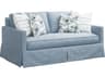 Barclay Butera Upholstery Sandpiper Demi Blue Upholstered Loveseat