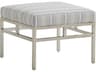 Barclay Butera Upholstery Lucca Metal Upholstered Ottoman