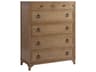 Barclay Butera Newport Goldenrod 6-Drawers Sandstone Brown Accent Chest
