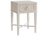 Barclay Butera Newport Clay 1-Drawer Gray Nightstand