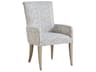 Barclay Butera Malibu Serra Beige Upholstered Arm Dining Chair