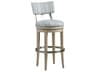 Barclay Butera Malibu Cliffside Dune Upholstered Swivel Bar Stool