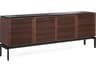 BDI Corridor 79" Walnut Wood Chocolate Stained Media Console
