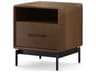 BDI Linq 1-Drawer Brown Hardwood Nightstand