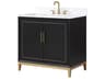BEMMA Gracie 36" Midnight Black Vanity