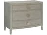 Bernhardt Linea 3-Drawers Gray Oak Wood Bachelor's Chest