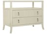 Bernhardt East Hampton 2-Drawers White Ash Wood Bachelor's Chest