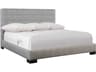 Bernhardt Logan Square Lasalle Gray Hardwood Upholstered King Platform Bed