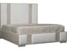 Bernhardt Solaria Brown Hardwood Upholstered Queen Panel Bed