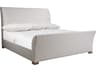 Bernhardt Modulum Sahara White Upholstered King Sleigh Bed