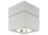 Bruck Lighting Surface Mount Square 1-Light White LED Flush