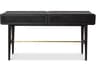 Brownstone Miles Rectangular Wood Mink Console Table