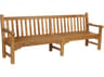 Barlow Tyrie Glenham Bench - Natural Teak - 93"