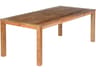 Barlow Tyrie Linear Dining Table - Natural Teak - 79"W x 38"D x 30"H