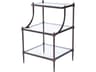 Butler Peninsula Rectangular Glass End Table