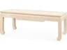Villa & House Bethany Rectangular Natural Twill Coffee Table