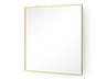 Villa & House Clarence Polished Brass Square Wall Mirror