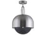 Buster + Punch Forked 1-Light Steel Semi Flush Mount