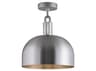 Buster + Punch Forked 1-Light Steel Semi Flush Mount