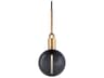 Buster + Punch Forked 1-Light Brass Globe Mini Pendant