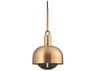 Buster + Punch Forked 1-Light Brass Mini Pendant