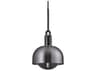 Buster + Punch Forked 1-Light Gun Metal Gunmetal Mini Pendant