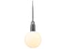Buster + Punch Forked 1-Light Gun Metal Gunmetal Globe Mini Pendant
