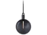 Buster + Punch Forked 1-Light Gun Metal Gunmetal Globe Mini Pendant