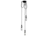 Buster + Punch Hooked 3-Light Steel Mini Pendant