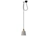 Buster + Punch Hooked 1-Light Brass Gray Mini Pendant