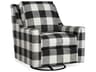 Braxton Culler Columbus Swivel Fabric Accent Chair