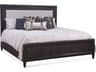 Braxton Culler Sabal Bay Black Rattan Upholstered King Panel Bed