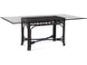 Braxton Culler Chippendale Rectangular Glass Dining Table