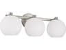 Capital Lighting Ansley 3-Light Brushed Nickel Vanity Light