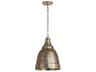 Capital Lighting Sedona 1-Light Oxidized Nickel Bell Mini Pendant