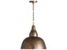Capital Lighting Sedona 1-Light Oxidized Brass Bell Pendant