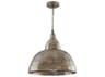 Capital Lighting Sedona 1-Light Oxidized Nickel Bell Pendant