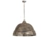 Capital Lighting Sedona 1-Light Oxidized Nickel Bell Pendant