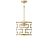 Capital Lighting Hala 1-Light Bleached Natural Jute Patinaed Brass Drum Pendant