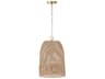 Capital Lighting Naomi 1-Light Matte Brass Dome Pendant