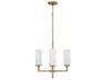 Capital Lighting Alyssa 4-Light Aged Brass Pendant