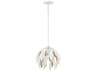 Capital Lighting Margeaux 1-Light Matte White Dome Pendant