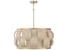 Capital Lighting Willa 4-light Matte Brass Geometric Pendant