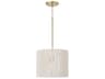 Capital Lighting Tara 1-light Matte Brass Pendant