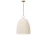 Capital Lighting Natalia 1-light Aged Brass Pendant