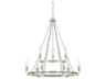 Capital Lighting Tanner 9-Light Brushed Nickel Chandelier