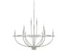 Capital Lighting Greyson 12-Light Brushed Nickel Candelabra Chandelier