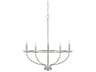 Capital Lighting Greyson 5-Light Brushed Nickel Candelabra Chandelier